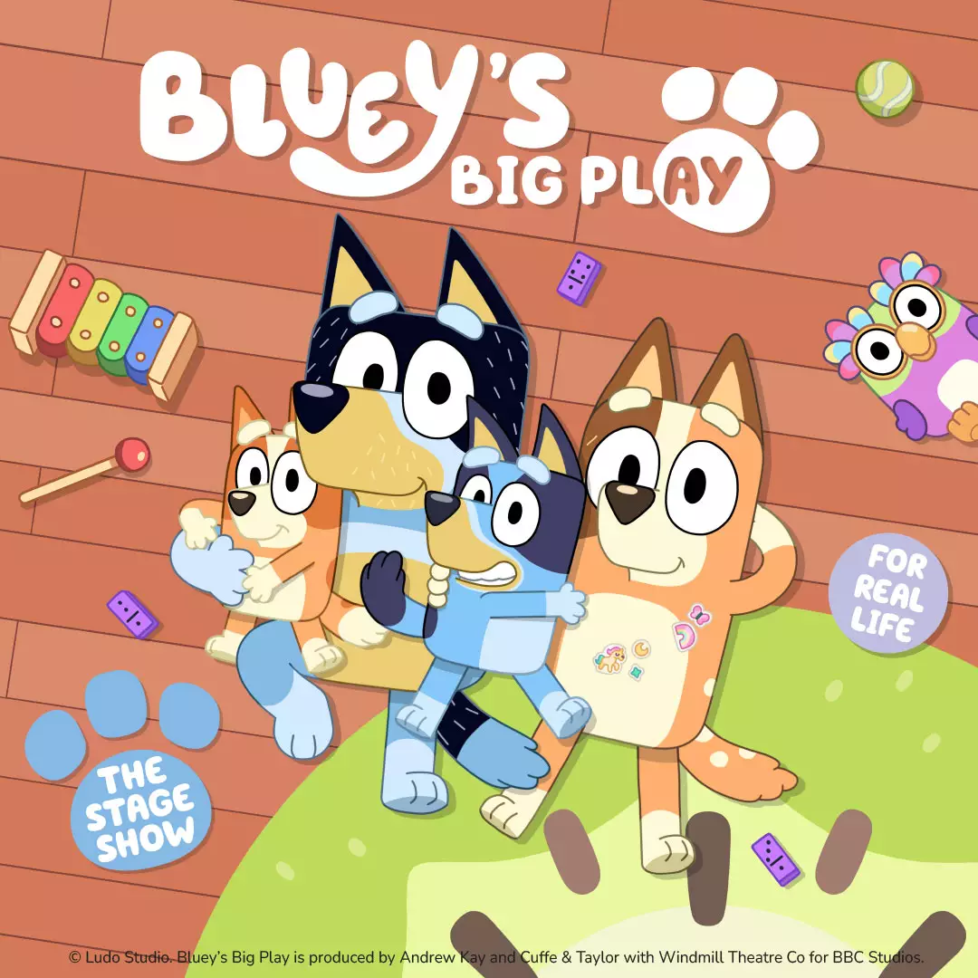 Bluey's Big Play - Brighton Title Image